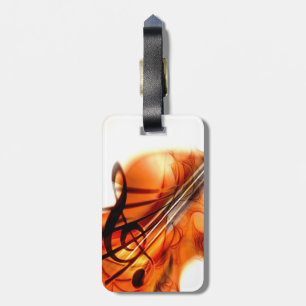 Abstract Violin Gepäckanhänger