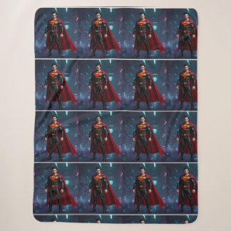 Abstract Watercolor Sherpa Blanket Sherpadecke