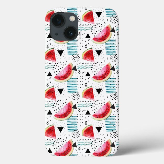 Abstract Watermelon Pattern Case-Mate iPhone Hülle (Rückseite)