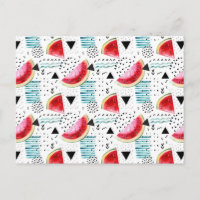 Abstract Watermelon Pattern