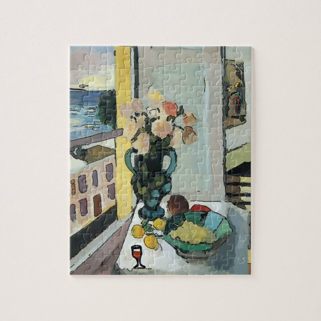 Abstract Window & Wine Glass (Vertikal)