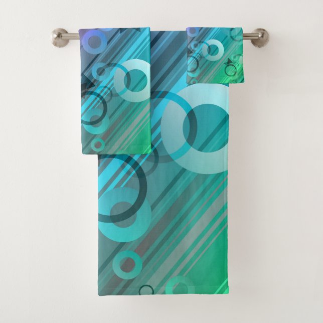 Abstract Zusammensetzung Badhandtuch Set (Insitu)