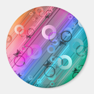 Abstract Zusammensetzung Magnet