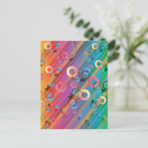 Abstract Zusammensetzung Postkarte