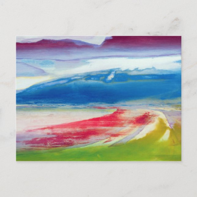 Abstract Zusammensetzung Postkarte (Vorderseite)