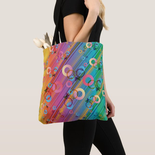 Abstract Zusammensetzung Tasche (Von Nahem)