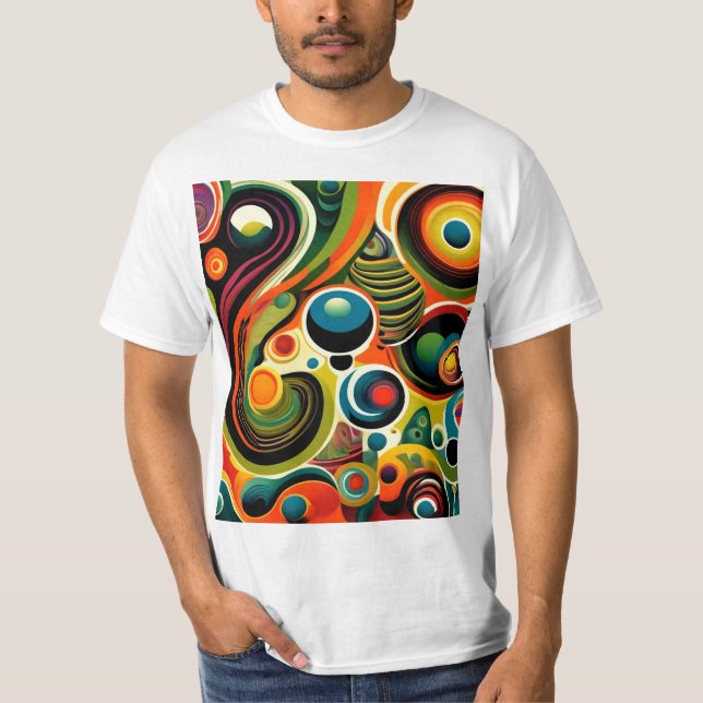 Abstracta Psychedelica 7 T-Shirt (Vorderseite)