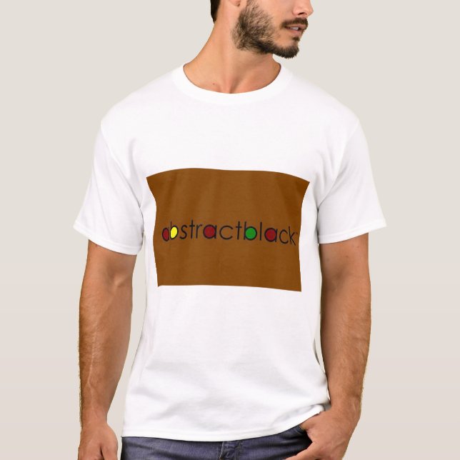 abstractblack T-Shirt (Vorderseite)