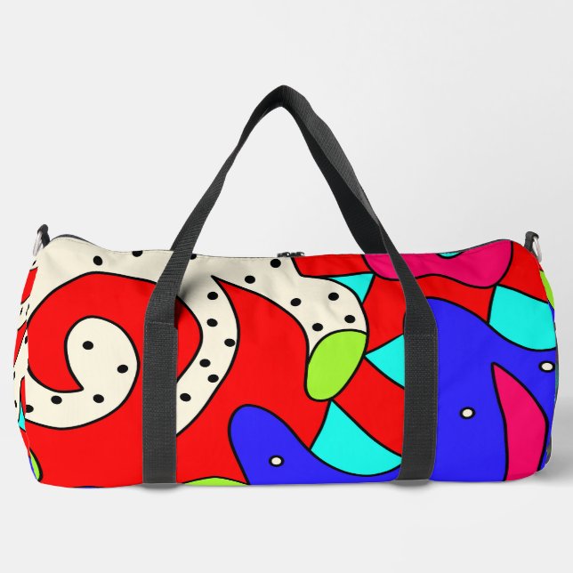Abstracted Duffle Bag (Vorderseite)