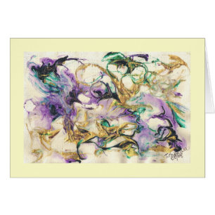 Abstractions de paon (carte)