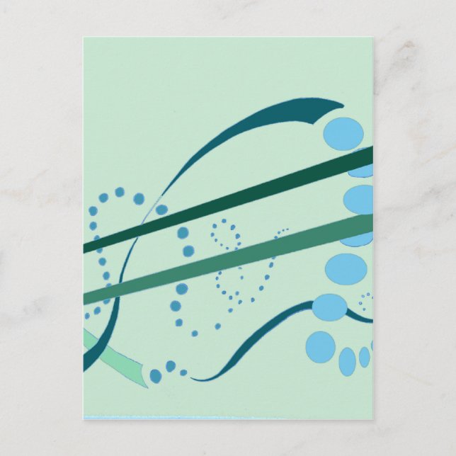 Abstractus von cricketdiane postkarte (Vorderseite)