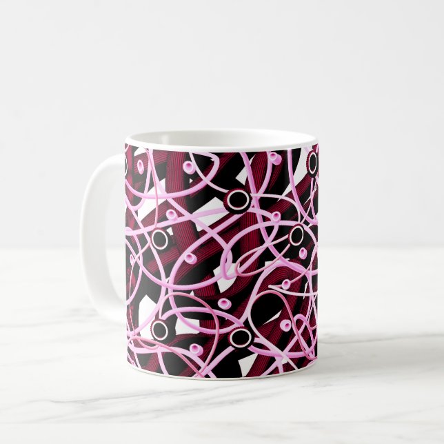 Abstrahiert Kaffeetasse (Vorderseite Links)