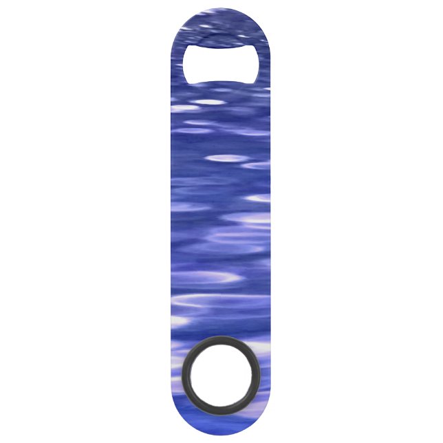 Abstrait #3 : Bleu shimmer (Devant)