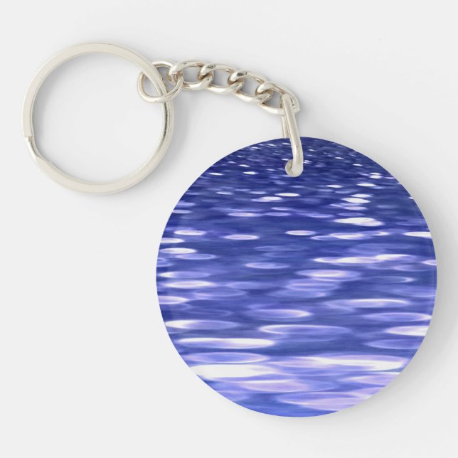 Abstrait #3 : Bleu shimmer (Devant)