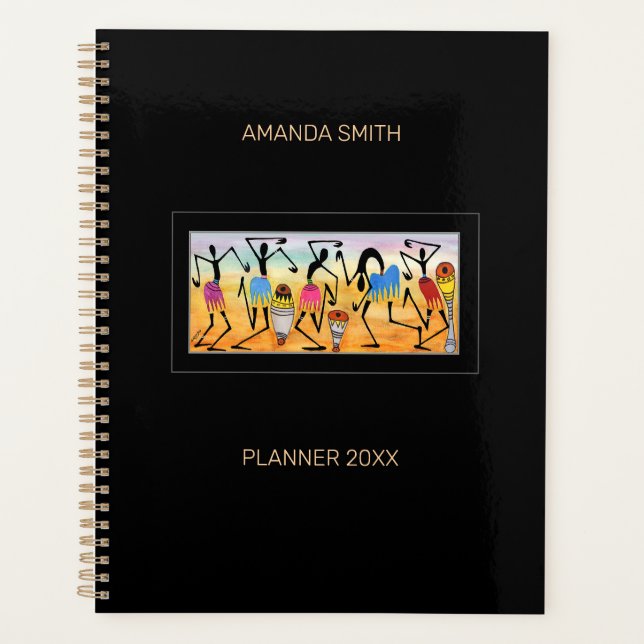 Abstrait, Aquarelle Awesome Break Dance Rhythm (Devant)