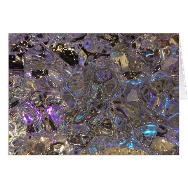 Abstrait, carte (Devant horizontal)