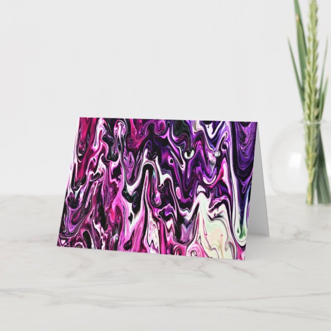 Abstrait Color Study 209, carte (Devant)