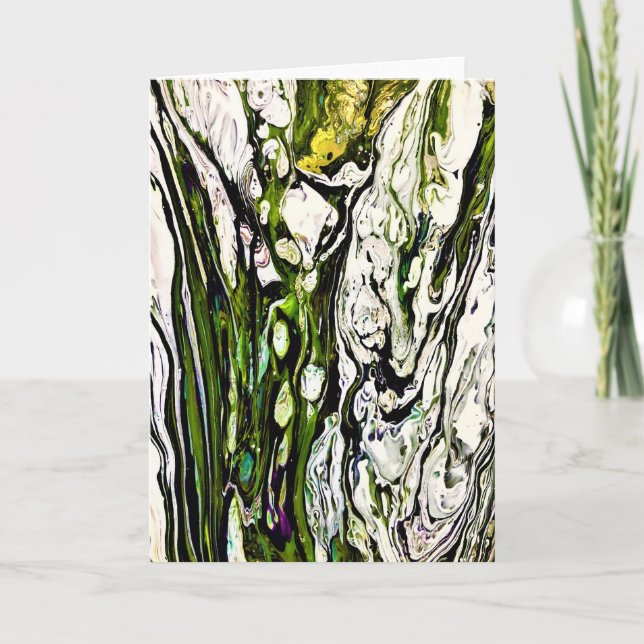 Abstrait Color Study 26, carte (Devant)