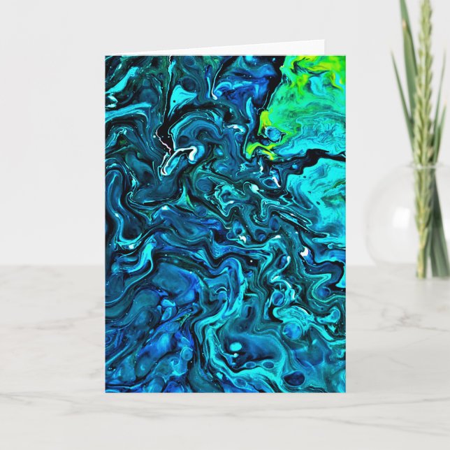 Abstrait Color Study 87, carte (Devant)