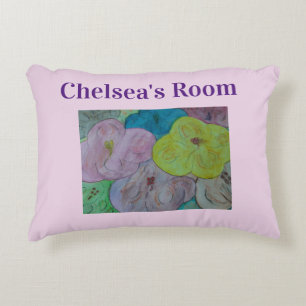 Abstrait coussin décoratif Floral été