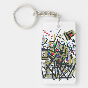 Abstrait dans les formes de bande et de lettres 1