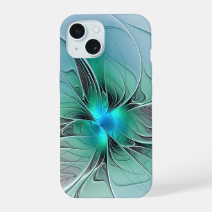 Abstrait De Bleu, Art Fractal Moderne