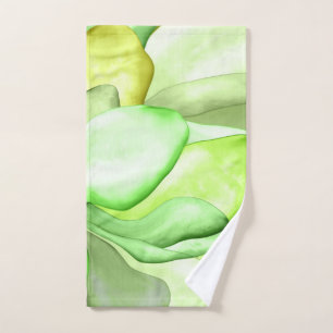 abstrait de feuilles douces