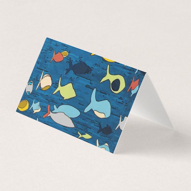 Abstrait De Poisson Tropical (Front)