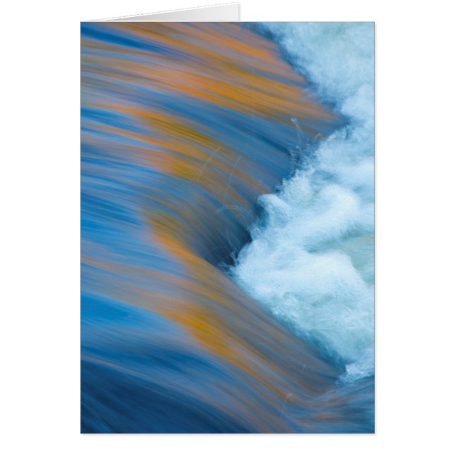 Abstrait d'eau bleue, Canada (Devant)