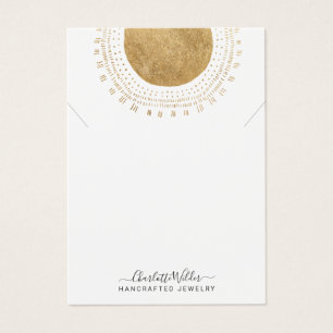 Abstrait Gold Sun produit Faux Foil artisanal