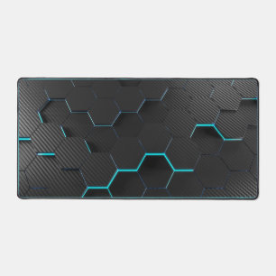 Abstrait Mat de bureau bleu/noir !