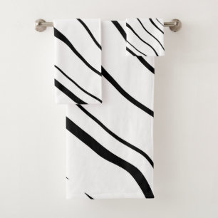 Abstrait noir et blanc
