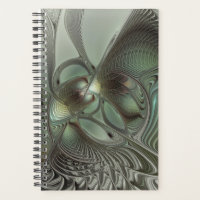 Abstrait Olive Sage Green Grey Fractal Art Imagina