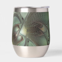 Abstrait Olive Sage Green Grey Fractal Art Imagina
