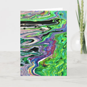 Abstraite Color Study 172, carte