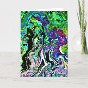 Abstraite Color Study 174, carte