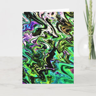 Abstraite Color Study 183, carte