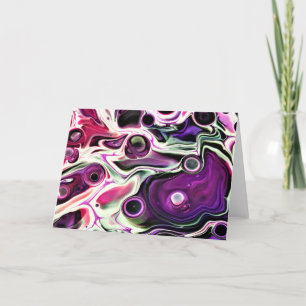 Abstraite Color Study 196, carte