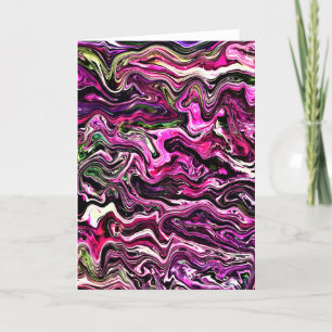 Abstraite Color Study 216, carte