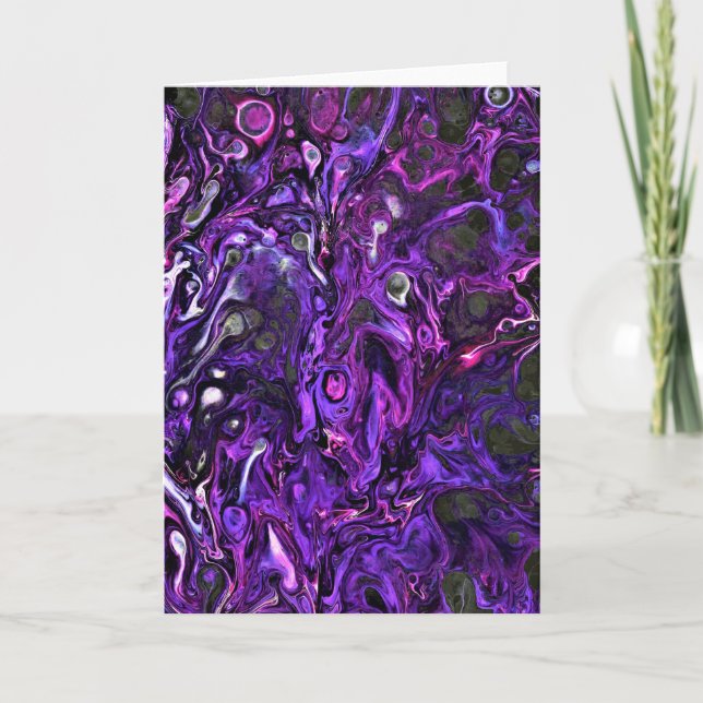 Abstraite Color Study 217, carte (Devant)