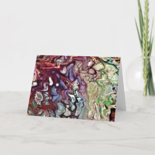 Abstraite Color Study 232, carte