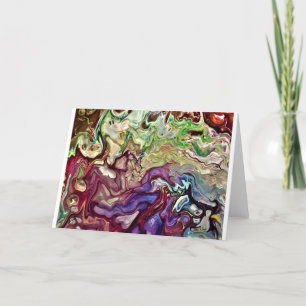 Abstraite Color Study 233, carte