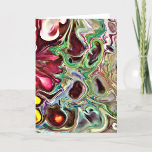 Abstraite Color Study 237, carte