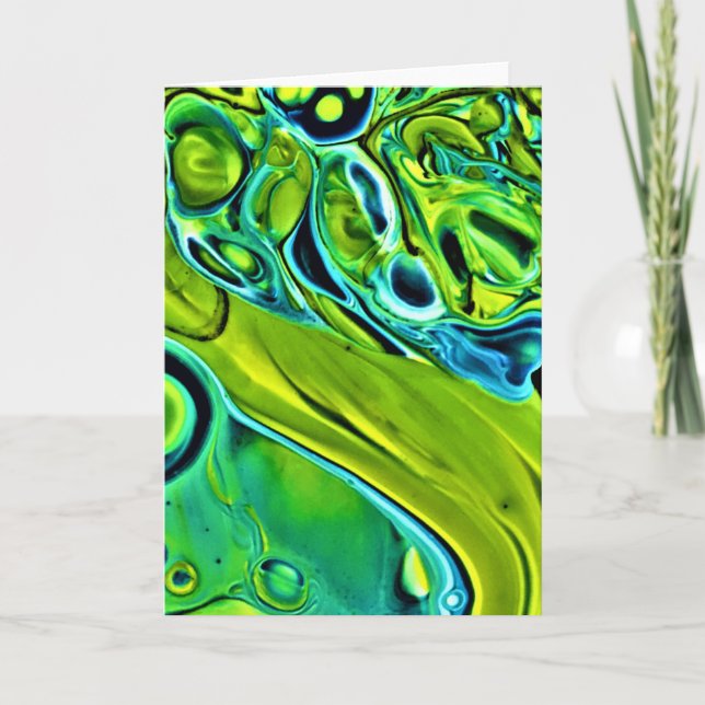 Abstraite Color Study 244, carte (Devant)