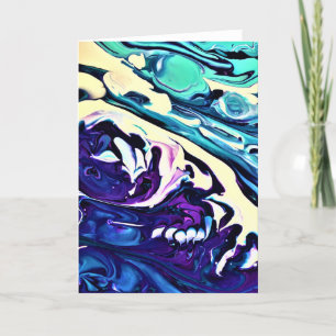 Abstraite Color Study 280, carte