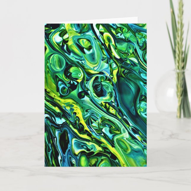 Abstraite Color Study 320, carte (Devant)