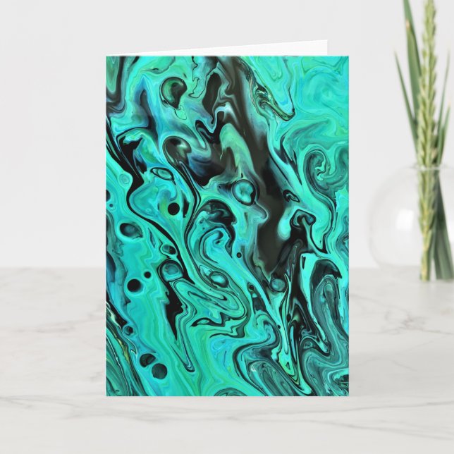 Abstraite Color Study 324, carte (Devant)