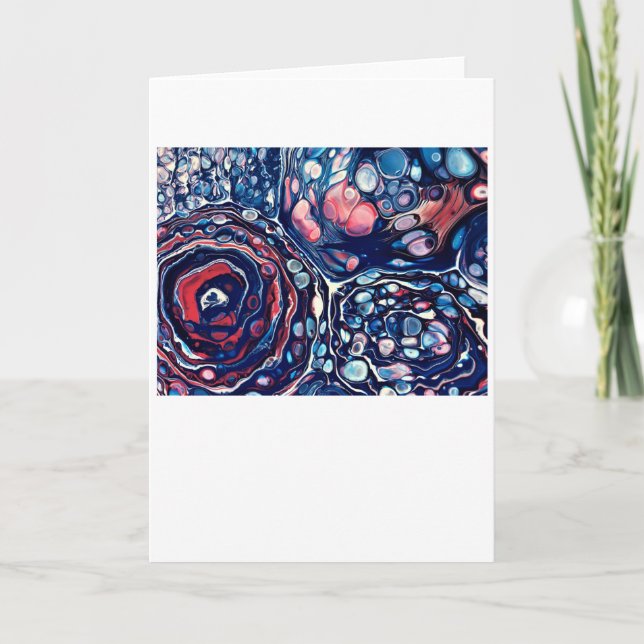 Abstraite Color Study 336, carte (Devant)