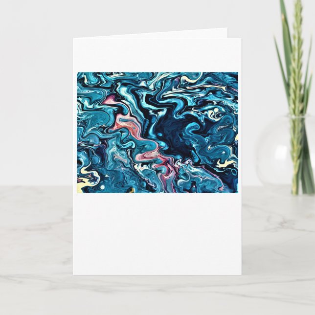 Abstraite Color Study 347, carte (Devant)