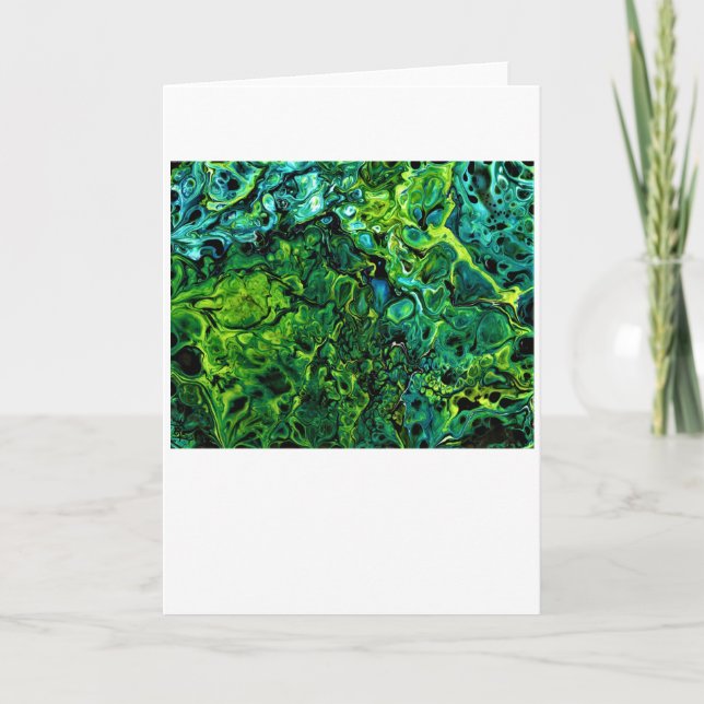 Abstraite Color Study 367, carte (Devant)